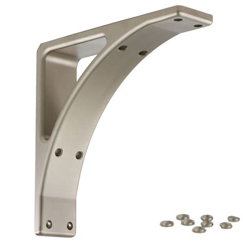 decorative metal shelf brackets home depot|heavy duty decorative shelf brackets.